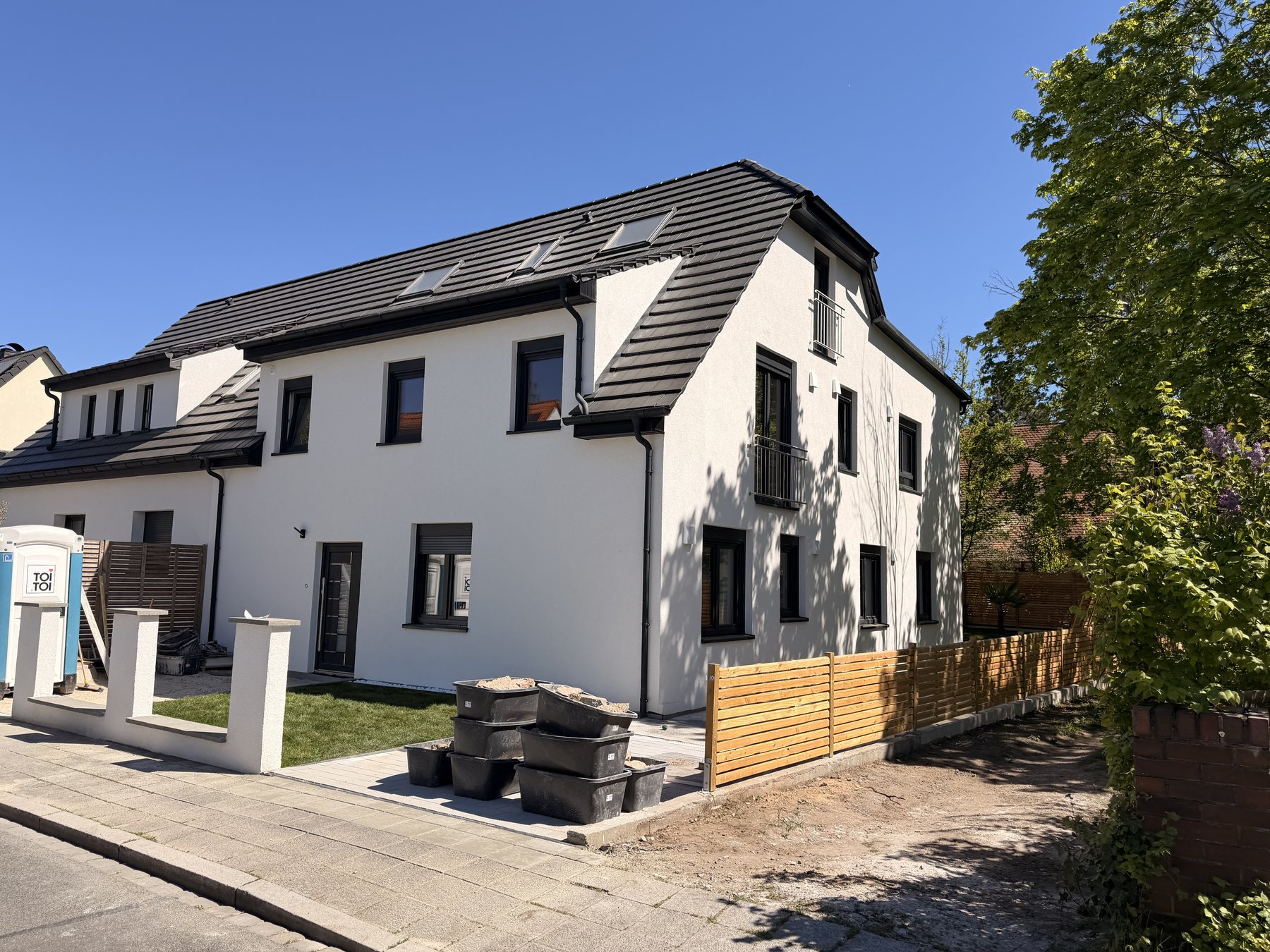 Außenansicht des Neubaus